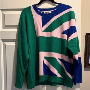 Boden British Flag Cashmere Sweater